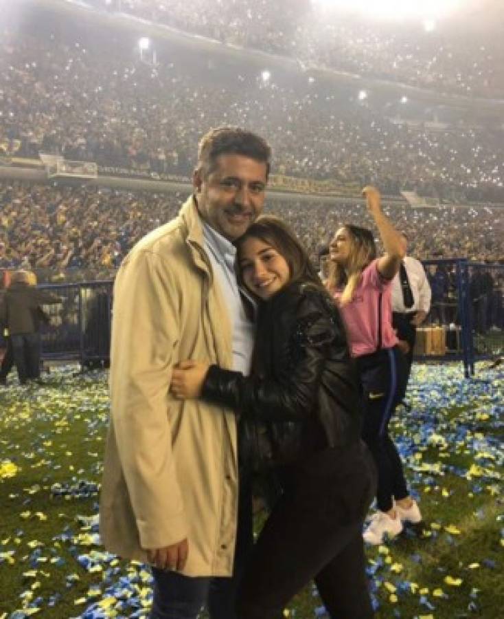 Así es la hija del presidente de Boca Juniors que sufrió la eliminación ante River Plate