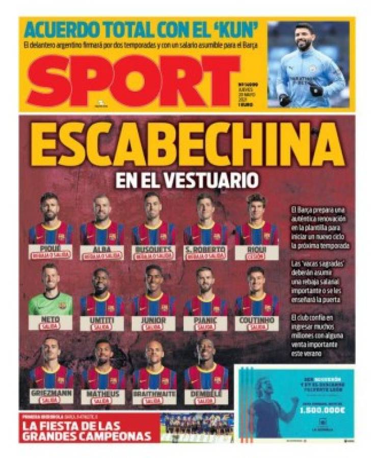 Se filtra la limpieza que hará Laporta en el Barcelona con 14 jugadores y los 8 que son intocables