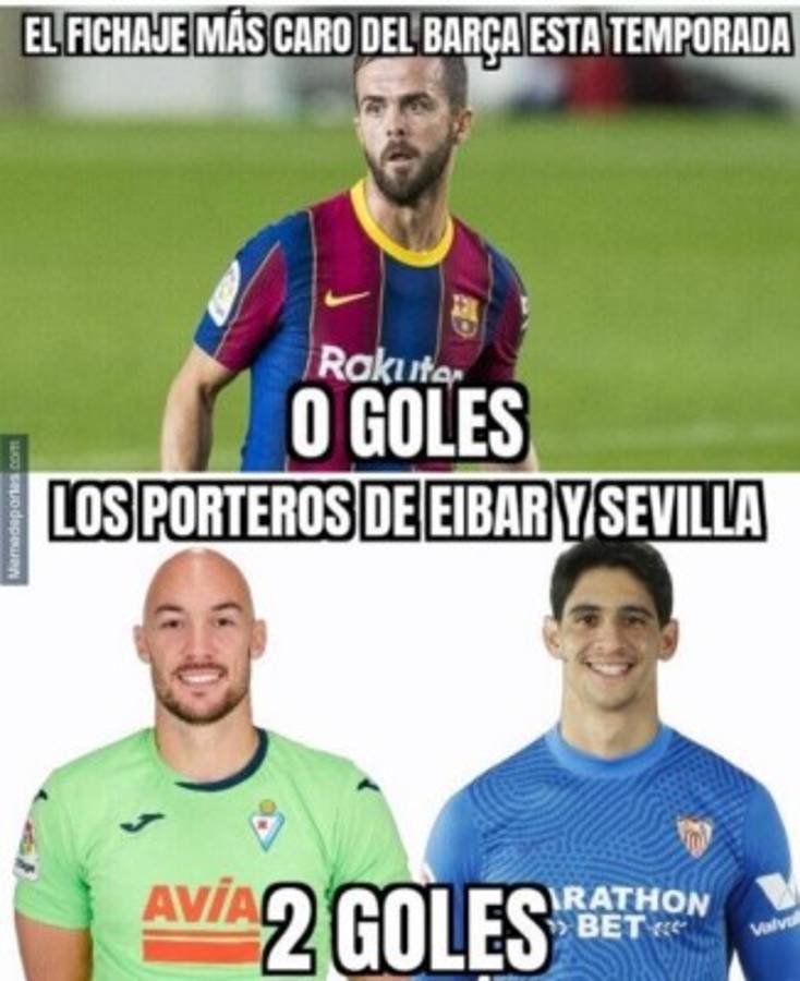 Memes: Messi es protagonista de las burlas tras la paliza de Barcelona a la Real Sociedad