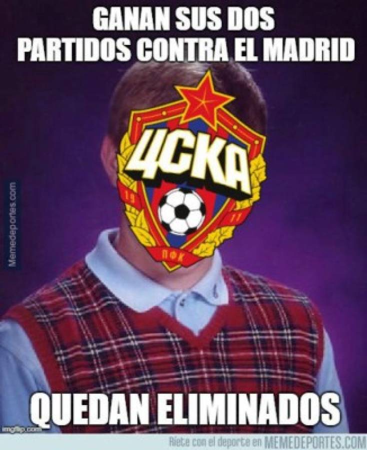 MEMES: Destruyen al Real Madrid tras ser goleados por el CSKA en la Champions