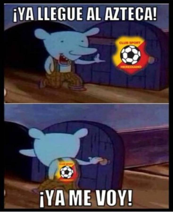 Las burlas al Herediano por paliza que le propinó el América