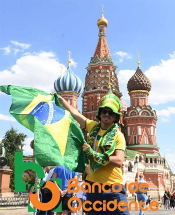 Ambientazo en la previa del partido Brasil vs Costa Rica