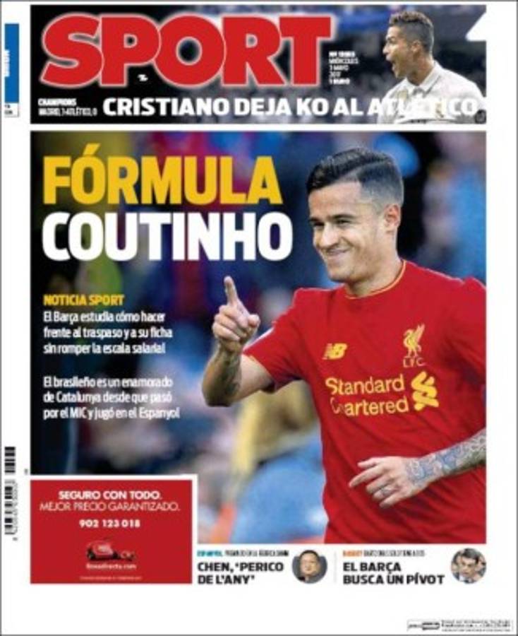 Las portadas de los diarios deportivos del mundo se rinden a los pies Cristiano Ronaldo