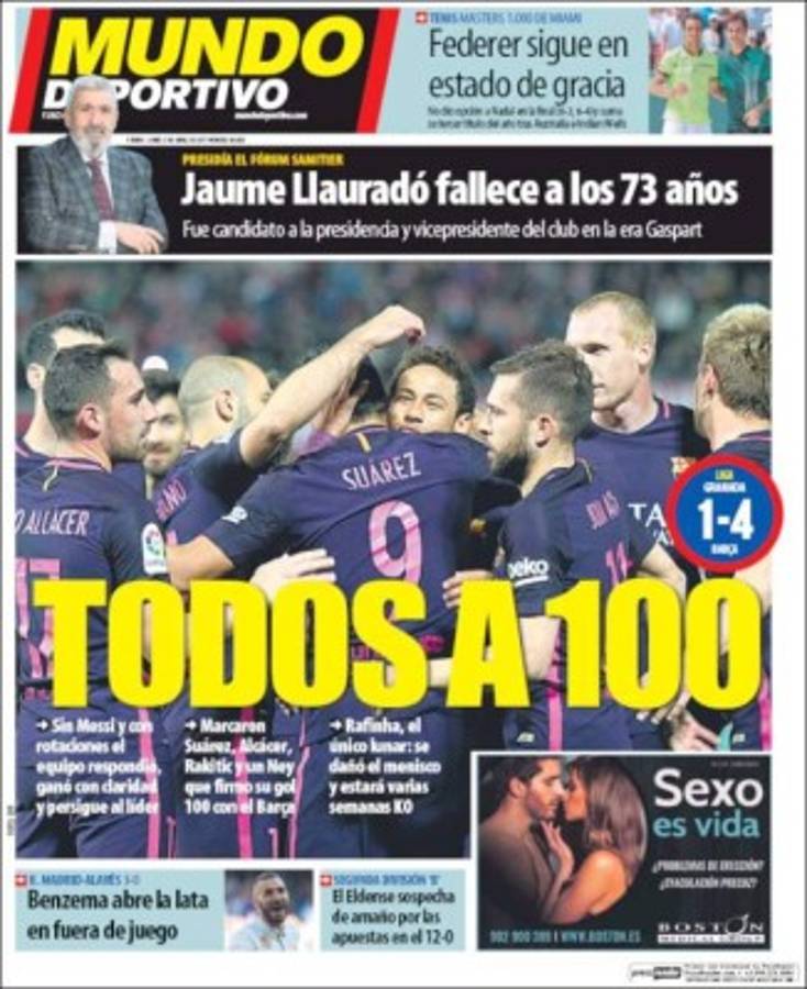 Real Madrid y Barcelona protagonistas en las portadas internacionales