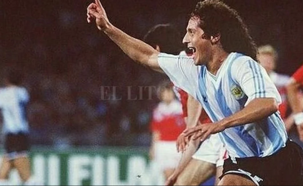 Pedro Troglio anotó en el partido ante la URSS (2-0) por la fase de grupos del Mundial de Italia 1990.