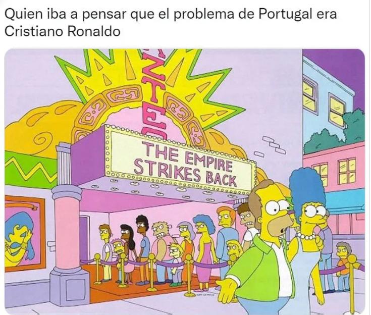 Cristiano Ronaldo es víctima de los memes por ser suplente y no meter gol en la paliza de Portugal a Suiza en el Mundial