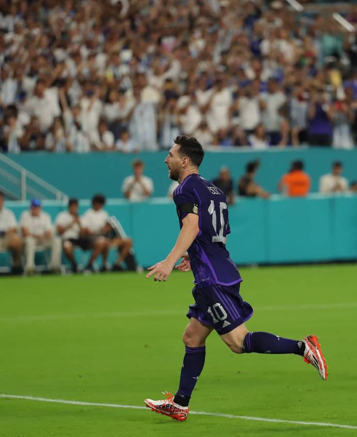 ¿Qué hizo Messi con la camiseta de la ‘H’? 15 cosas que pasaron en el amistoso Argentina - Honduras en Miami