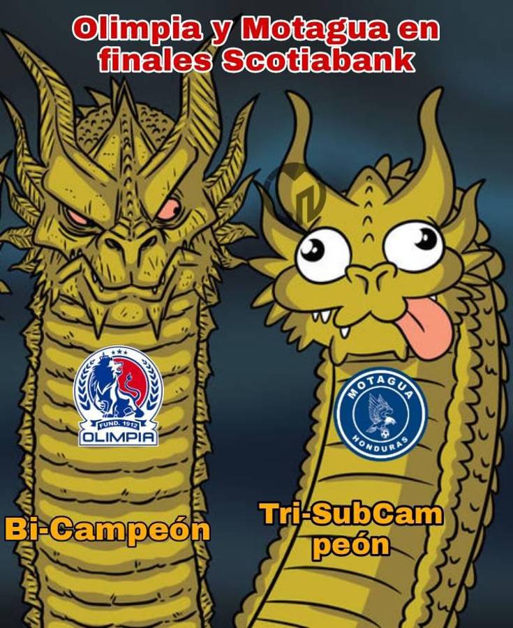 Los memes del título de Olimpia en la Liga Concacaf donde hacen pedazos al Motagua