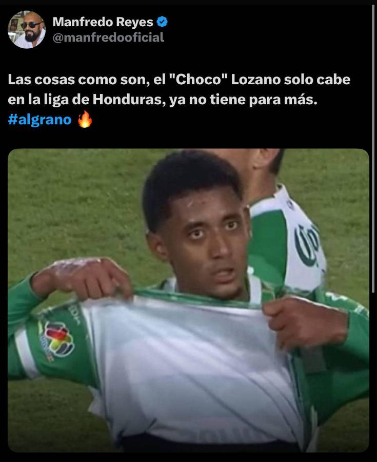Choco Lozano es crucificado en el Santos Laguna y le llueven las críticas: Está entre los peores en la historia, No tiene para más