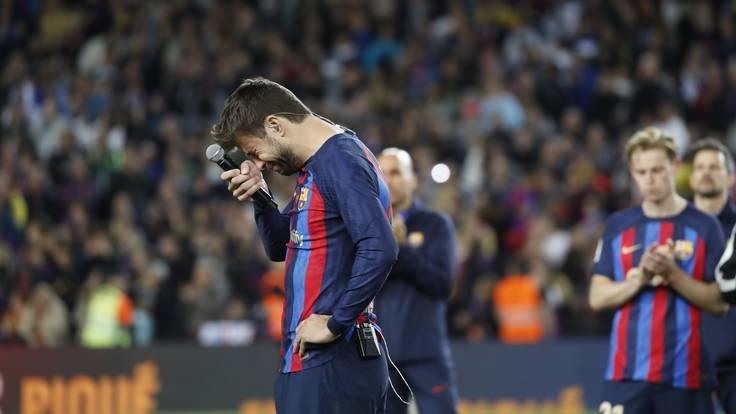 Lloró como un niño: el discurso de Piqué tras decirle adiós al Barcelona y lanza una promesa: ‘‘Nací aquí y moriré aquí’’