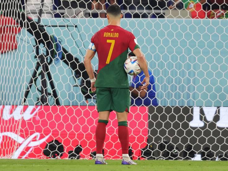 Cristiano Ronaldo solo marcó un tanto en el Mundial de Qatar y se lo hizo a Ghana de penal.