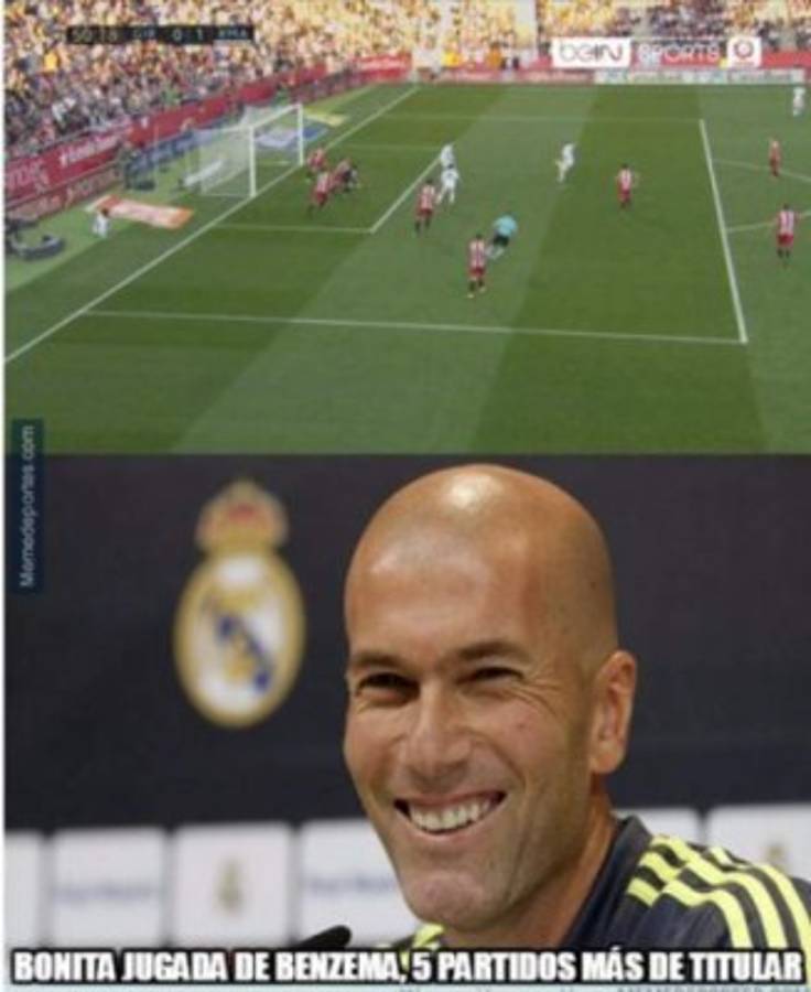 Los terribles memes de la derrota del Real Madrid ante el Girona