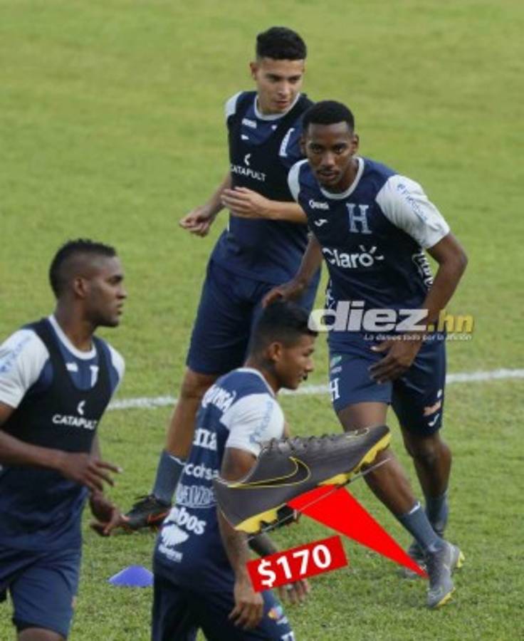 Seleccionados de Honduras andan a la moda con tacos de última generación