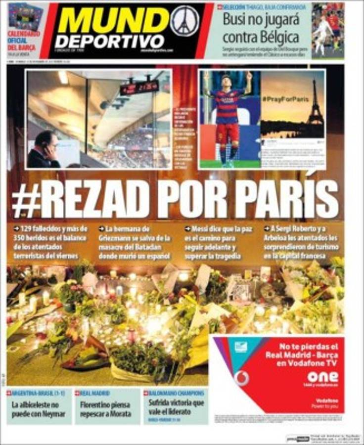 Las portadas de los periódicos deportivos del mundo para hoy domingo
