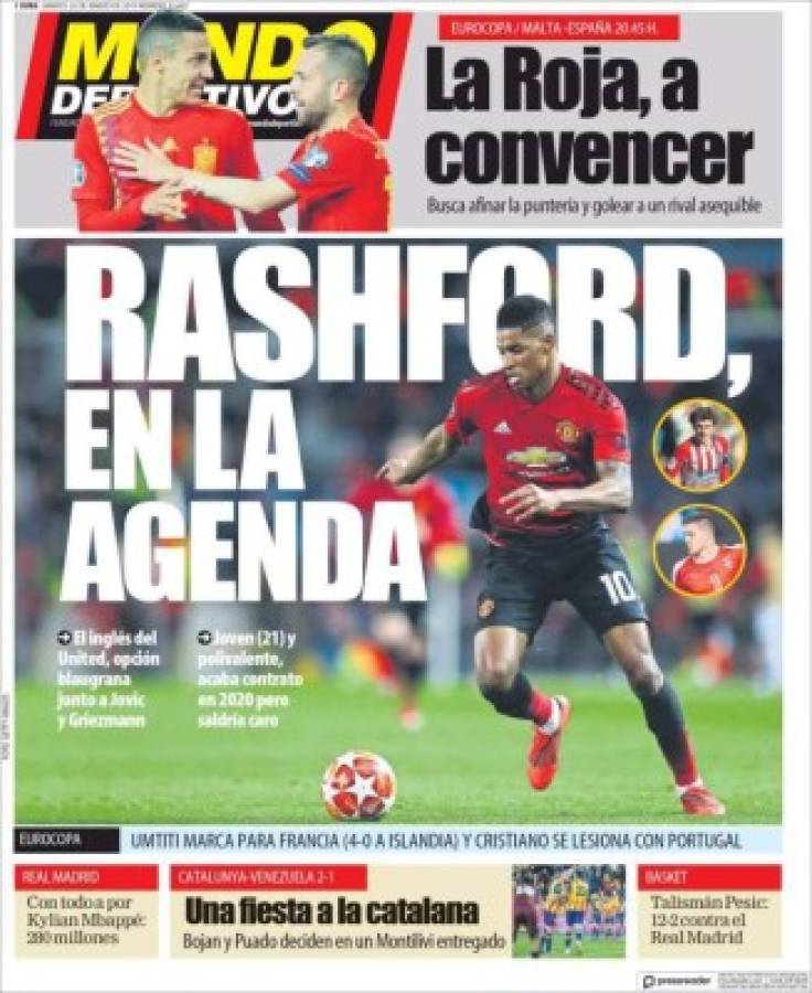 Las portadas por el mundo revelan los próximos fichajes del Barcelona y Real Madrid