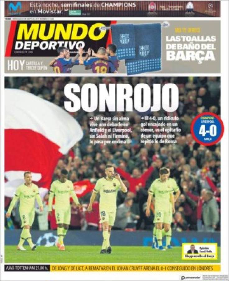 ¡Bochorno histórico! Las portadas de la prensa que ridiculiza al Barcelona