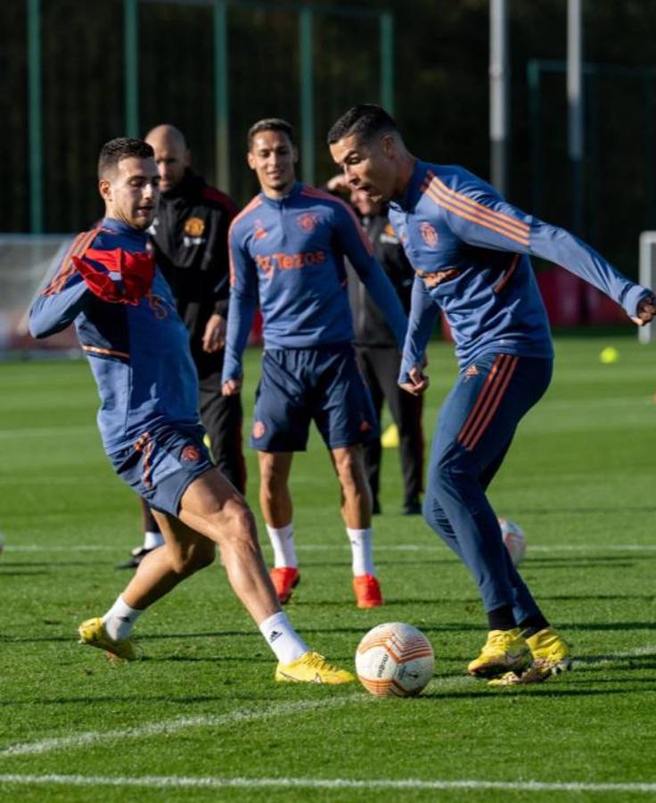 CR7, perdonado: Así fue el emotivo regreso de Cristiano Ronaldo a los entrenamientos del Manchester United