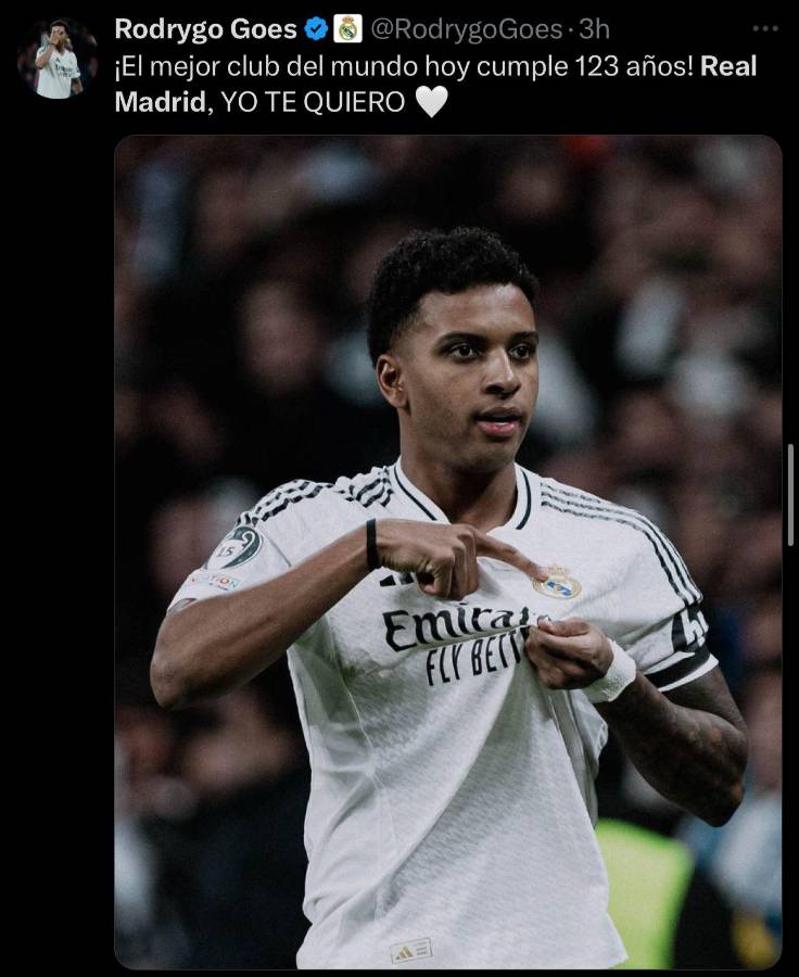 Mbappé ausente y Cristiano Ronaldo enamoró con su mensaje: las felicitaciones al Real Madrid por 123 aniversario