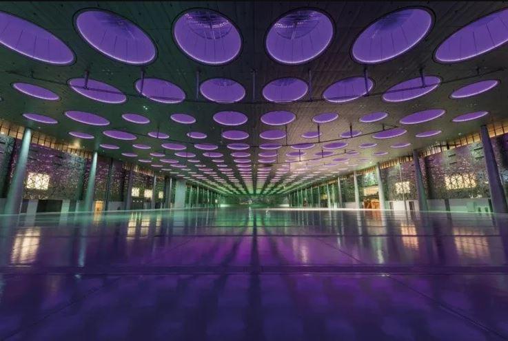 Escenario futurista: así es el Centro de Exposiciones y Convenciones de Doha, donde se celebrará el sorteo del Mundial de Qatar