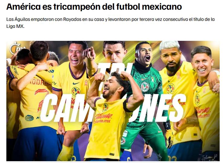 ¿Qué dijo Faitelson? América es tricampeón histórico y así reacciona la prensa: “Ya aburre porque gana siempre”