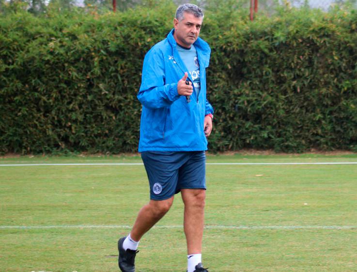 Así fue el primer entrenamiento de Diego Vázquez en su vuelta a Motagua; charla ¿y quién estuvo como su asistente?