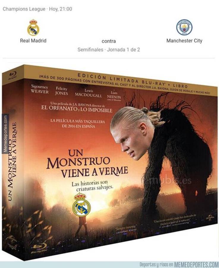¿Y Haaland? Los jocosos memes que dejó el buen empate entre Real Madrid y Manchester City en las semis de Champions