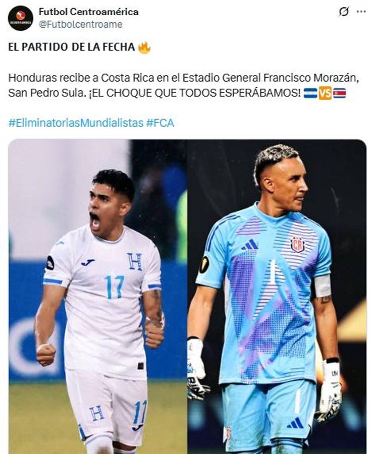 Lo que dicen en Costa Rica previo a la batalla: Día para romper y cambiar la historia en Honduras; el verdugo de técnicos mexicanos