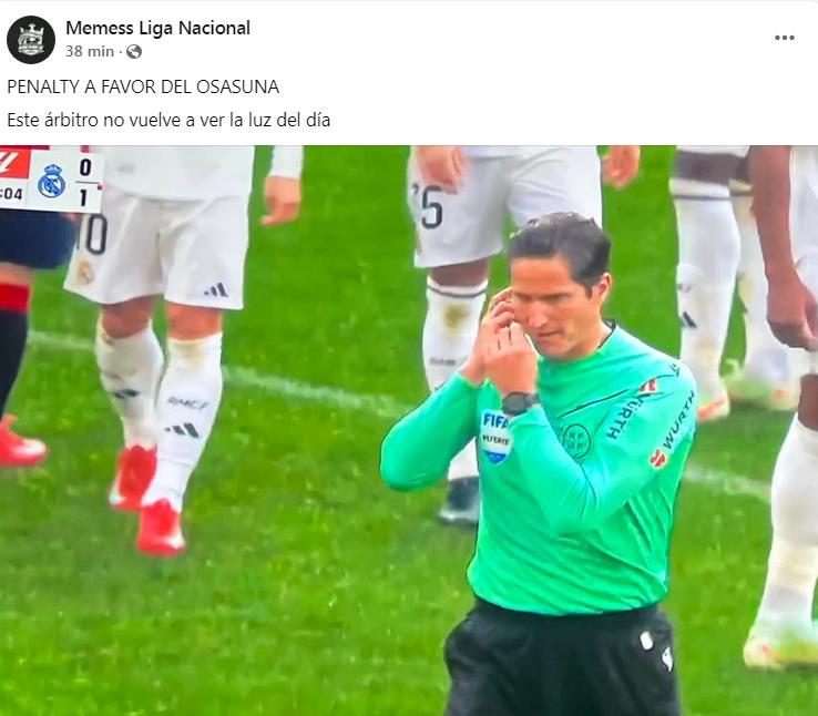 El árbitro, Bellingham y Barcelona: los memes destrozan al Real Madrid tras perder puntos en la Liga Española