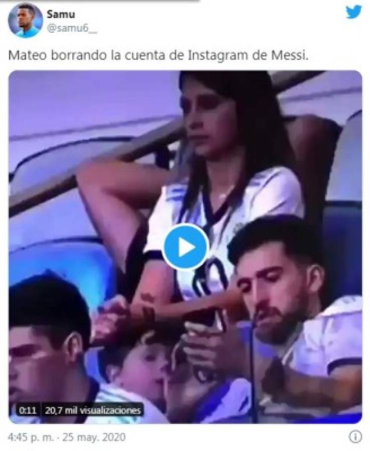 Messi, protagonista de los memes por su nuevo look y por la desaparición de su Instagram