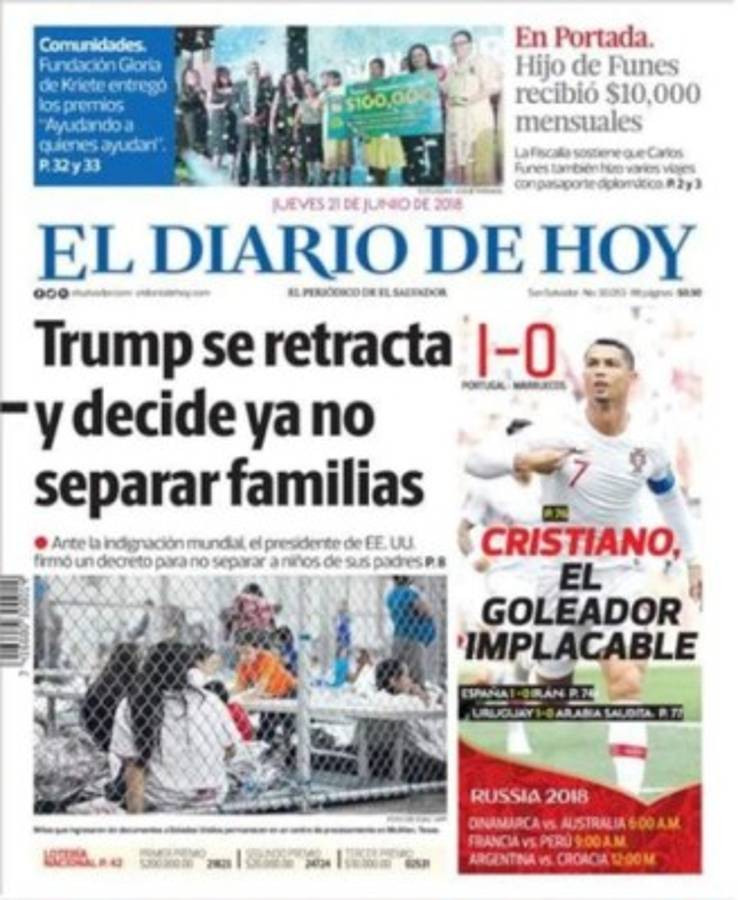 PORTADAS: Halagos a Cristiano Ronaldo y críticas para España