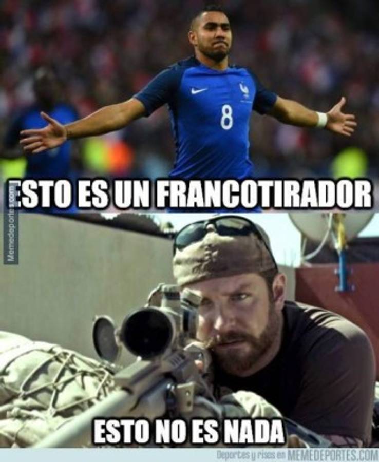 Los mejores memes de la goleada de Francia sobre Islandia en la Eurocopa