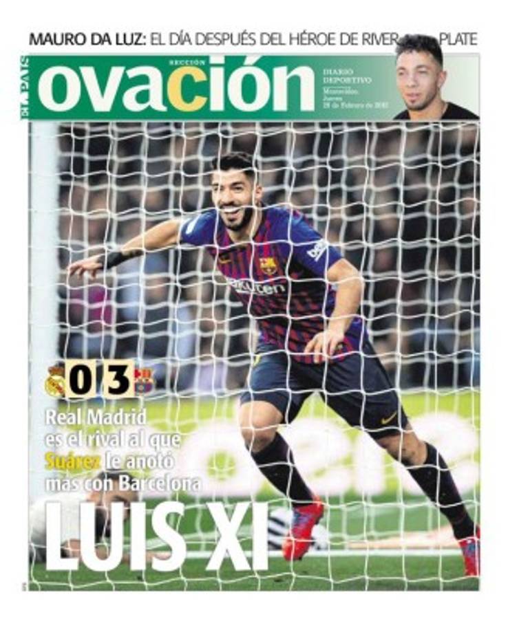 Las portadas por el mundo sobre la paliza del Barcelona ante el Real Madrid en Copa