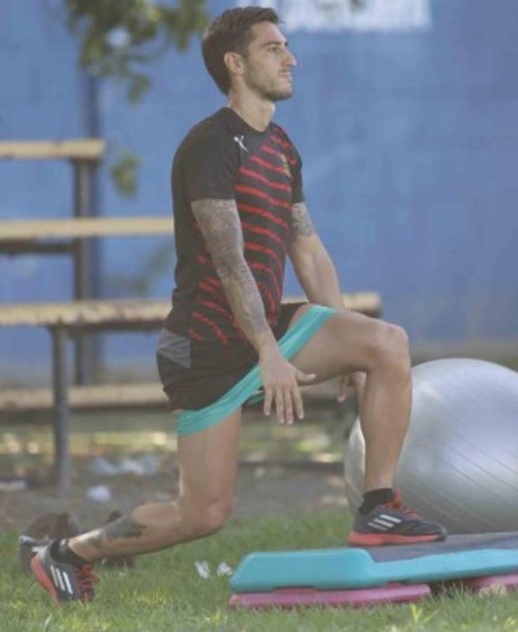 FOTOS: La forma en la que Luciano Ursino se está recuperando en Real España