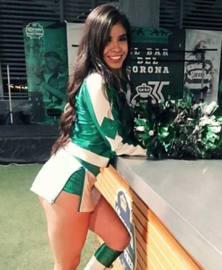 Infartante: La sexi modelo y aficionada del Santos Laguna que enamora en la Liga MX