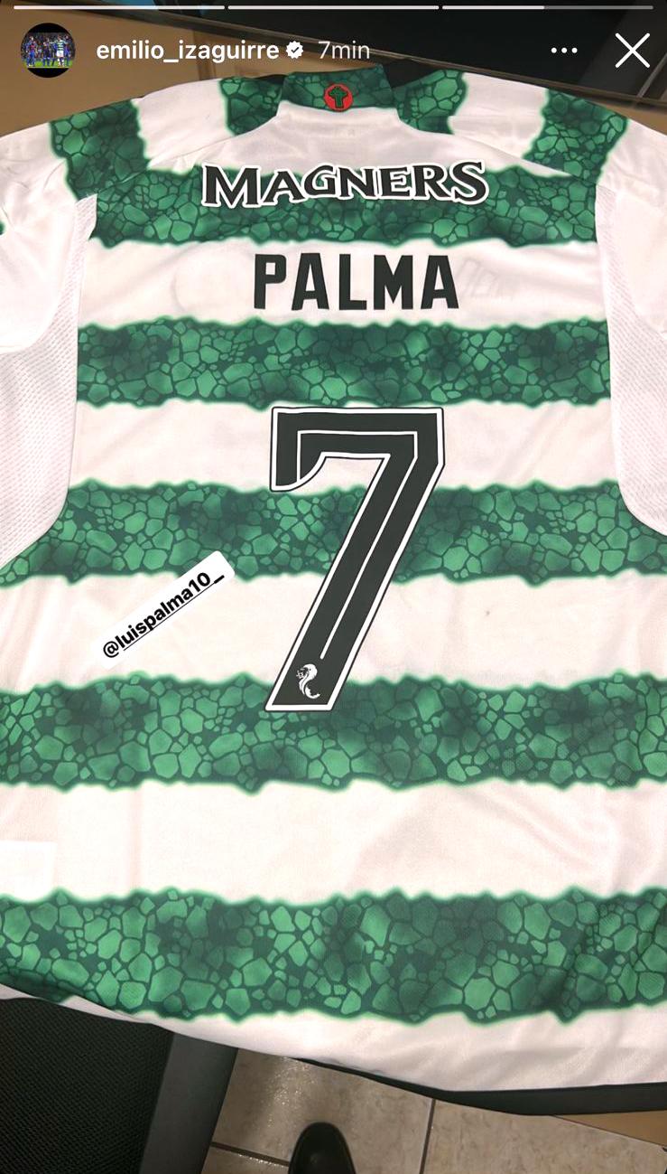 El posteo que Emilio Izaguirre hizo en sus redes sociales.