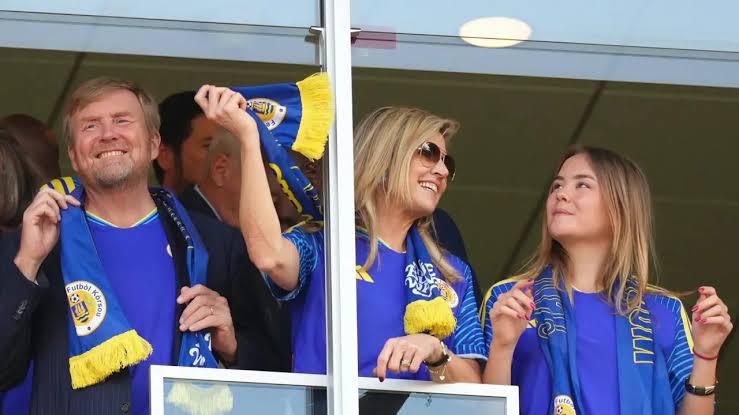 Curazao festejó con el Rey y la Reina de los Países Bajos: el baile con los jugadores