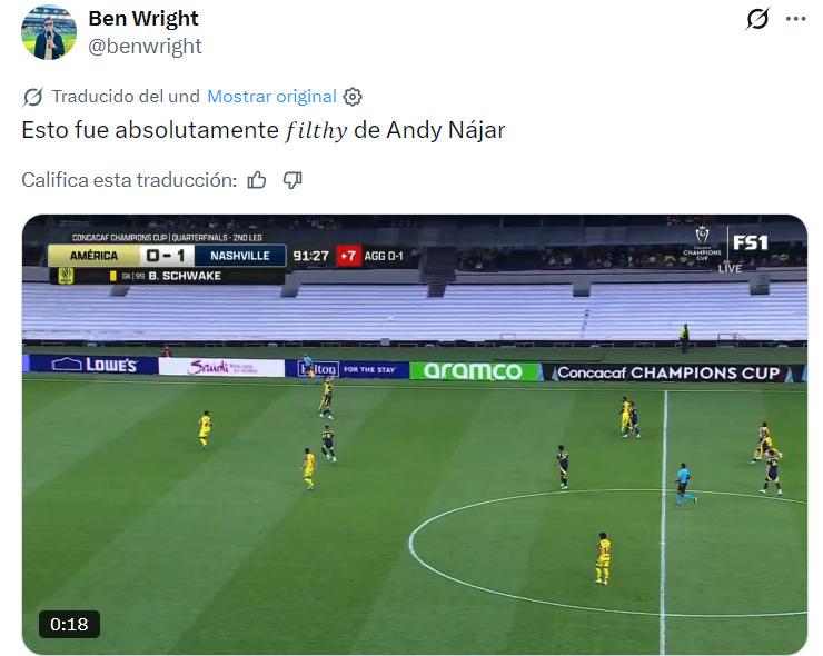 América, eliminado en el Azteca: El elogio al hondureño Najar en pleno juego y la crítica de Faitelson y la prensa mexicana