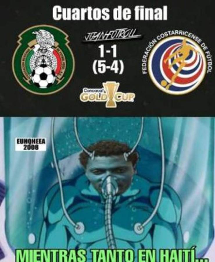Los otros memes donde destrozan a México por su casi eliminación de la Copa Oro