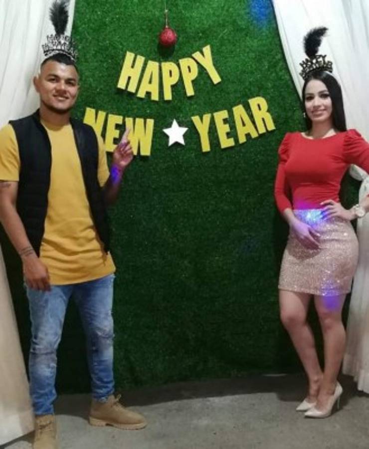 ¡Entre fiesta, amigos y familia! Los futbolistas hondureños recibieron el 2020 a lo grande