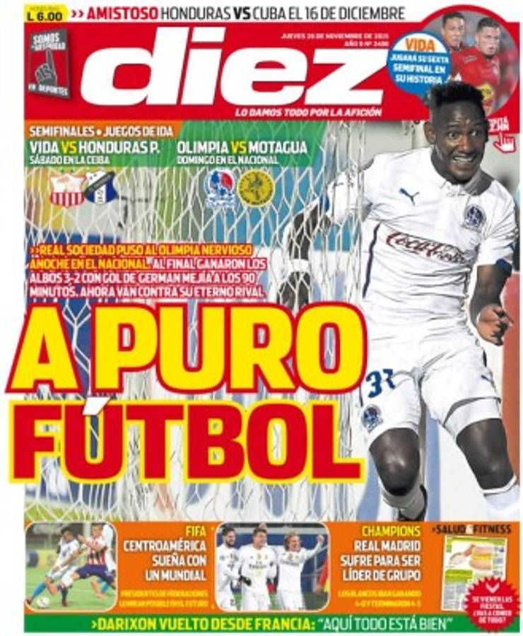 Portadas de los diarios más importantes del mundo deportivo