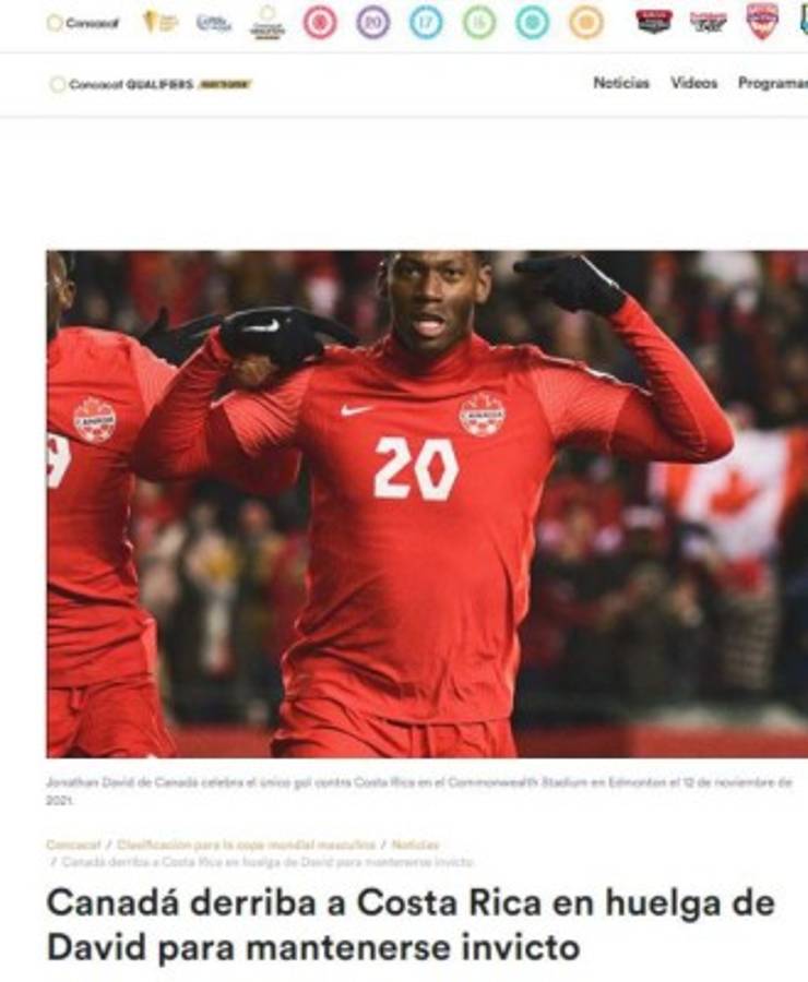 'Qatar solo fue un sueño': Las principales portadas en Concacaf tras la jornada 7 en la Eliminatoria