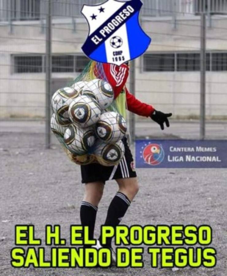 Olimpia, protagonista de los memes tras humillar al Honduras Progreso en el estadio Nacional