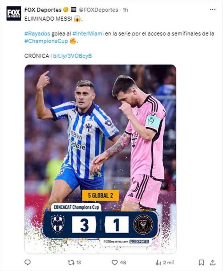 “Es un equipo de porquería”: Messi recibe duro ataque de la prensa de México y la respuesta de David Faitelson