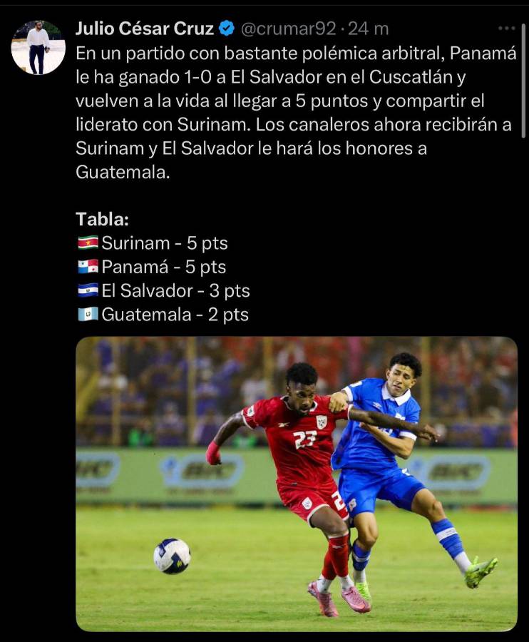 Robo asqueroso Culpa de Concacaf: Chepebomba y la prensa reacciona al triunfo polémico de Panamá en el Cuscatlán