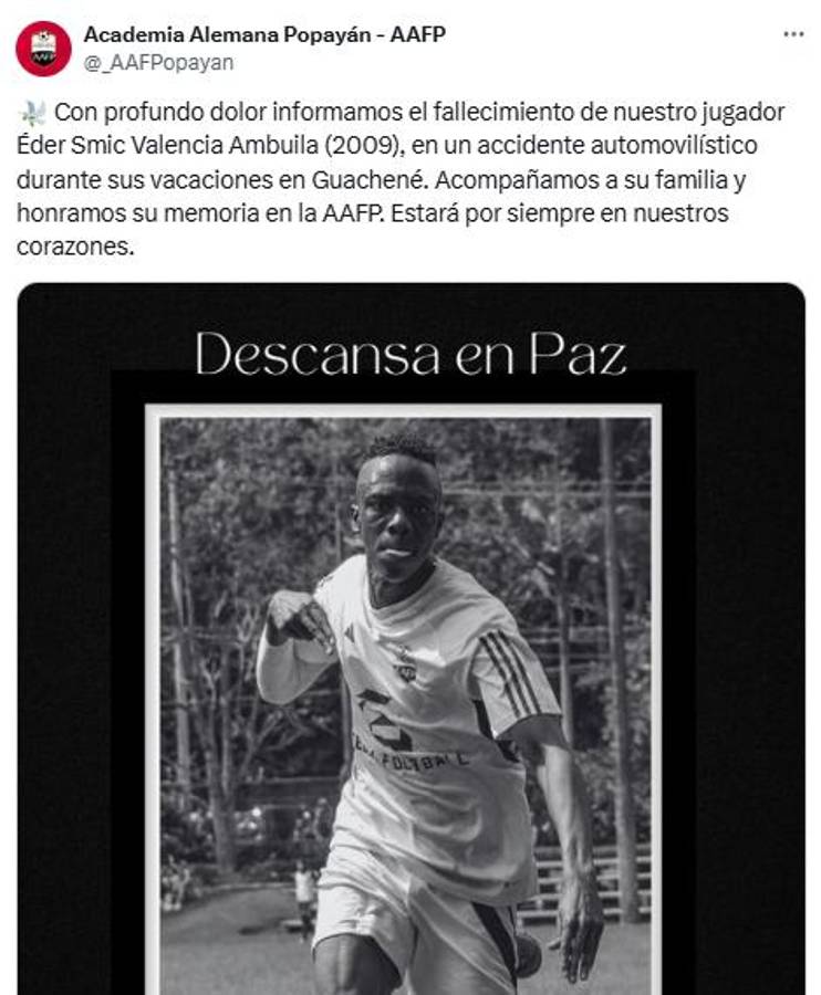 Murió en trágico accidente la promesa de 16 años que iba a jugar en la MLS; el comunicado del club tras la terrible noticia