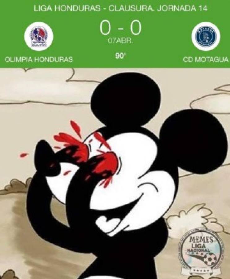 Los memes hacen pedazos a Bengtson por el penal fallado en el clásico Olimpia-Motagua