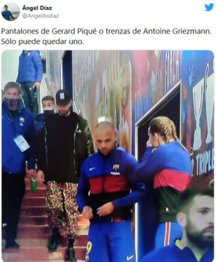 El nuevo look de Griezmann, protagonista de los memes en el Barcelona-Real Sociedad