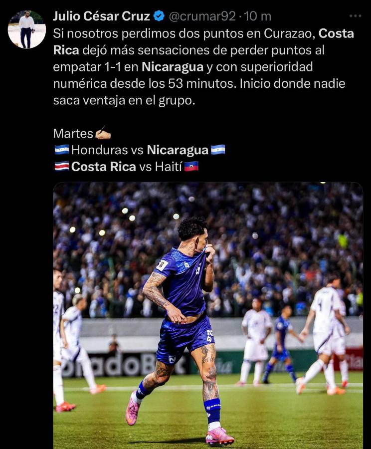 No era penal Nos bailaron: así reacciona la prensa al empate de Costa Rica ante Nicaragua ¿Qué dijo Chepebomba?