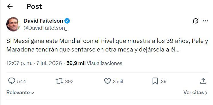 Callados todos, Ayudita: esto dicen de la épica remontada de Messi y Argentina