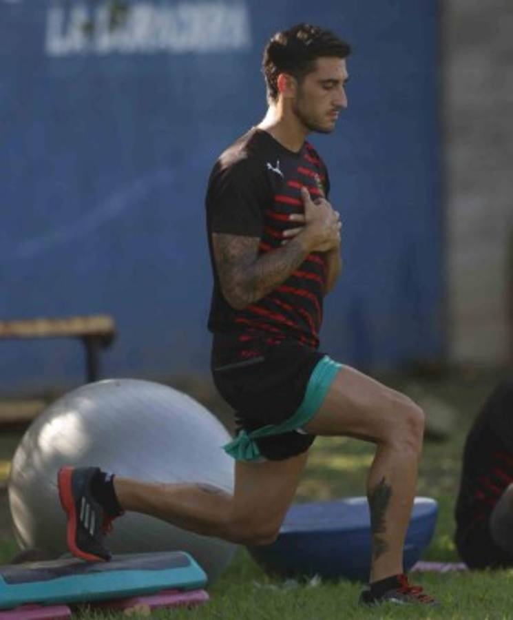 FOTOS: La forma en la que Luciano Ursino se está recuperando en Real España